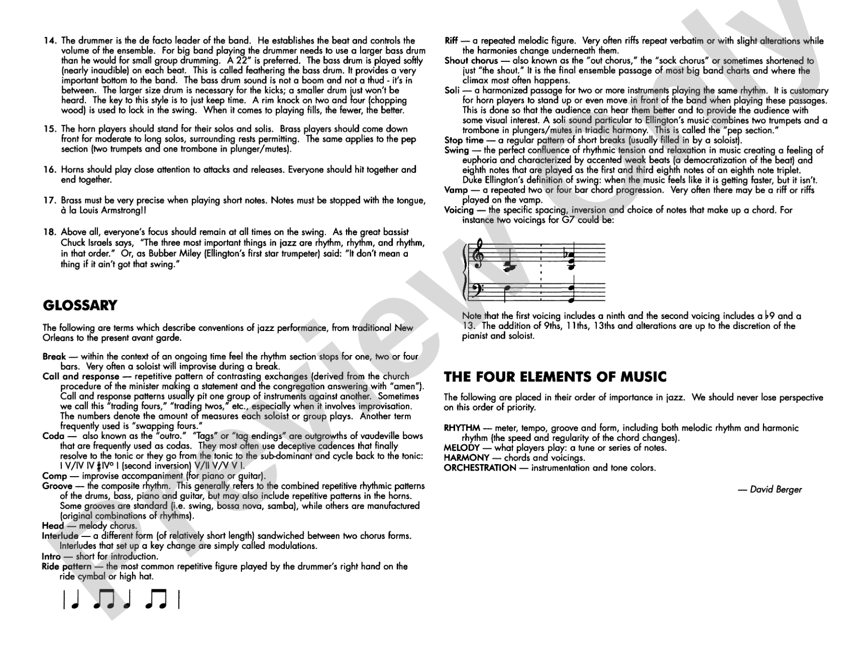 Prelude to a Kiss: Jazz Ensemble Conductor Score & Parts