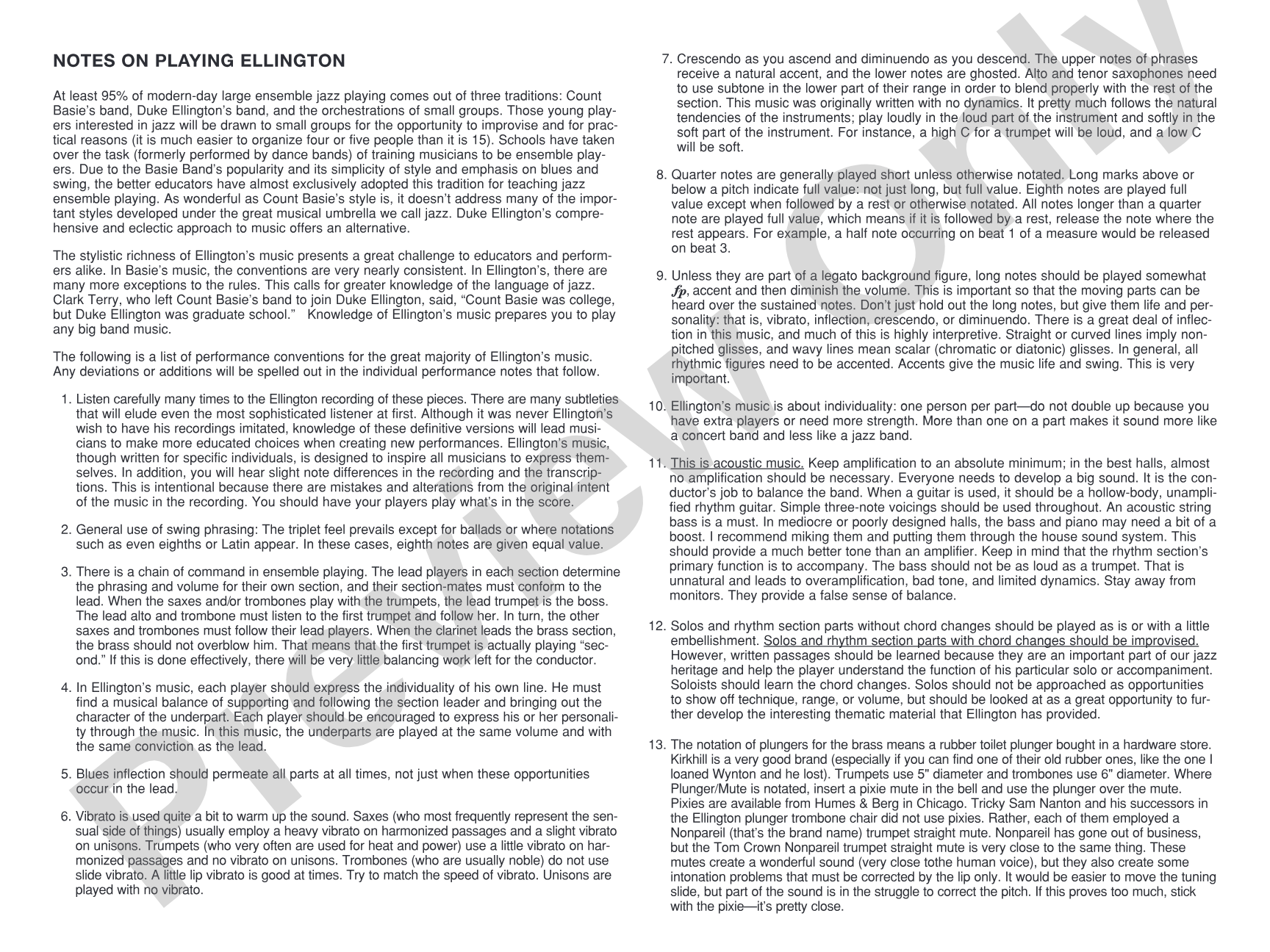 Such Sweet Thunder (from Such Sweet Thunder): Jazz Ensemble Conductor Score & Parts