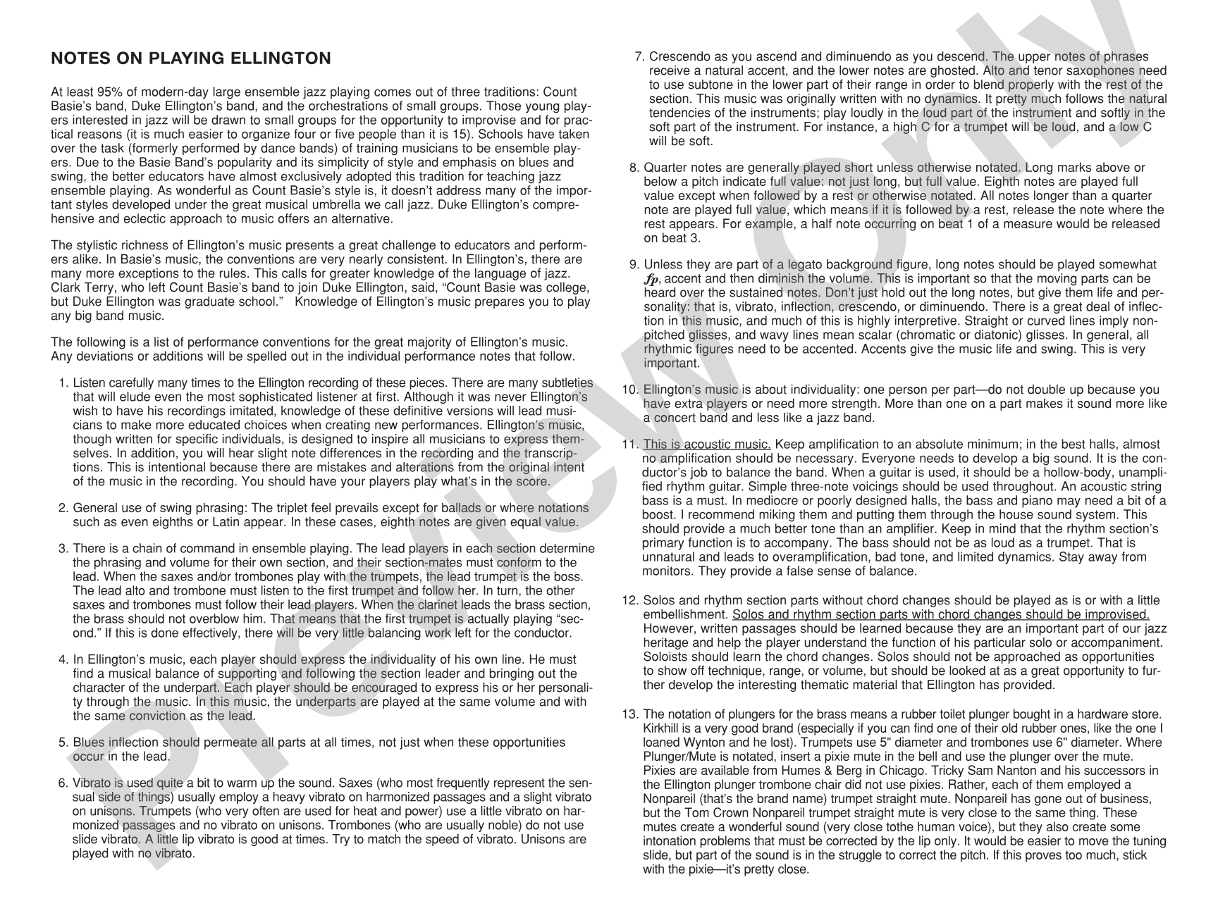 It Don't Mean a Thing If It Ain't Got That Swing: Jazz Ensemble Conductor Score & Parts