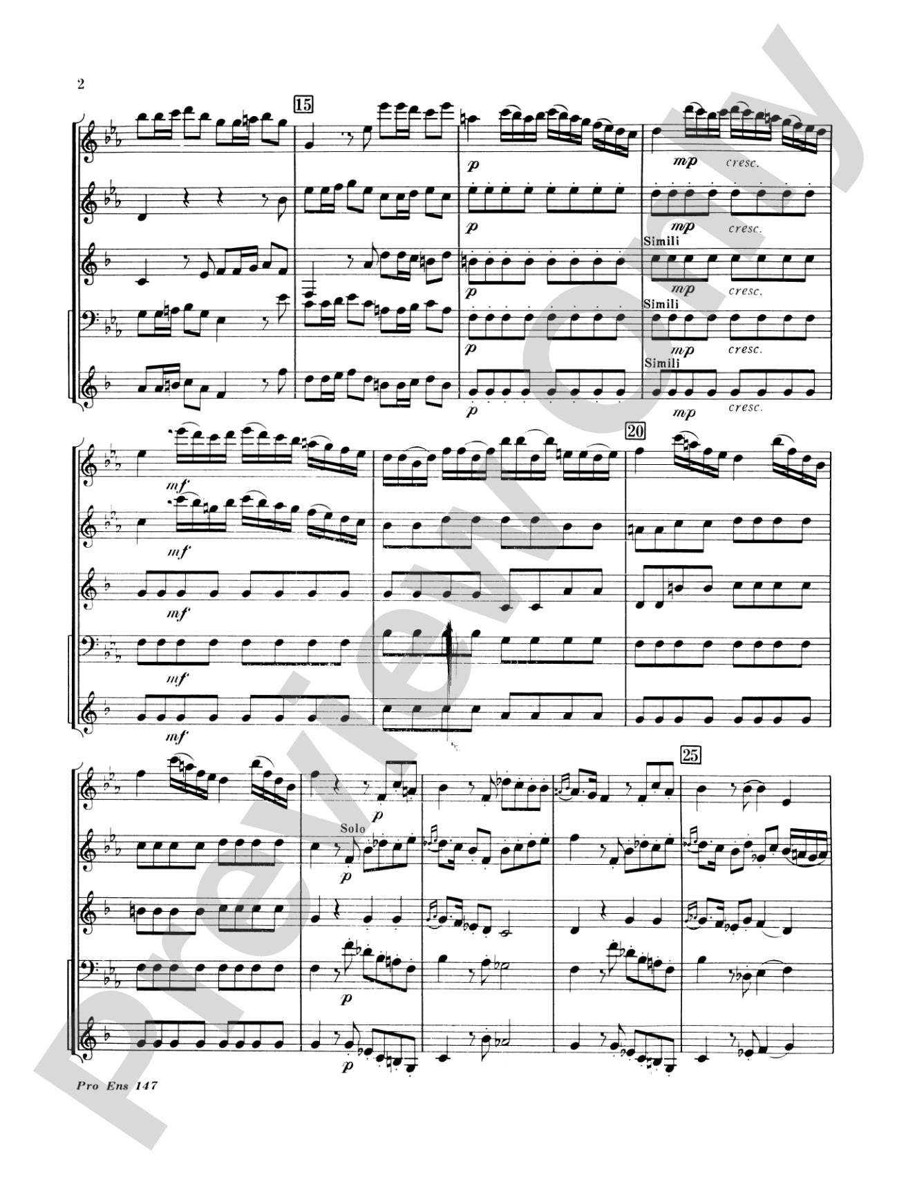 Divertimento: Woodwind Quartet