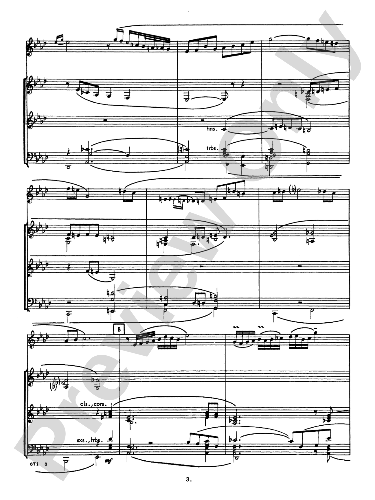 Persuasion: Concert Band Conductor Score & Parts