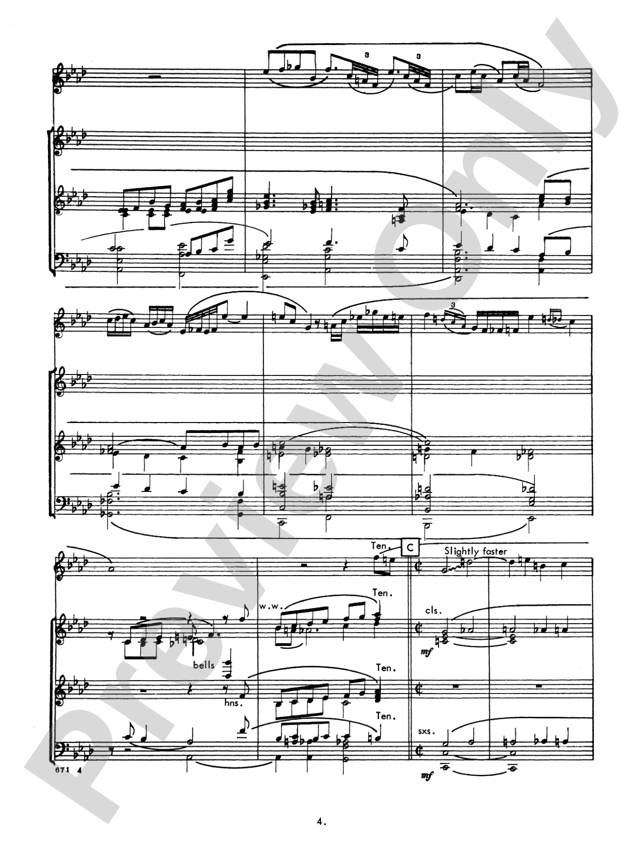 Persuasion: Concert Band Conductor Score & Parts