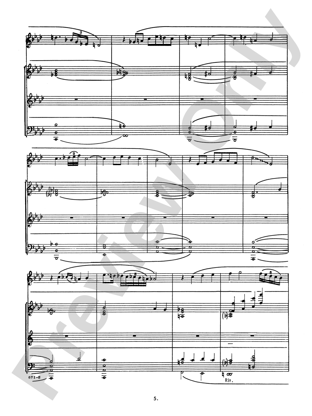 Persuasion: Concert Band Conductor Score & Parts