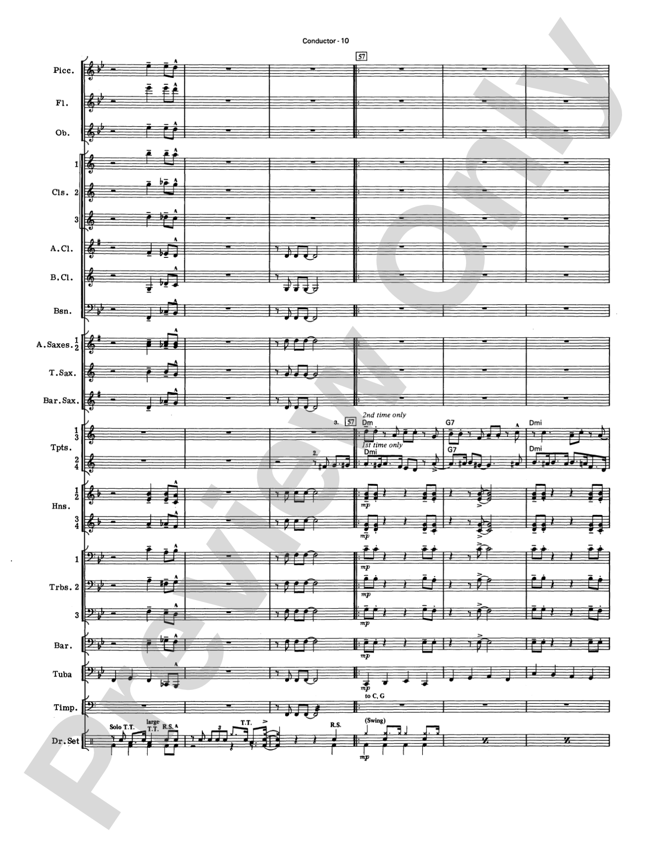 Four of a Kind: Concert Band Conductor Score & Parts