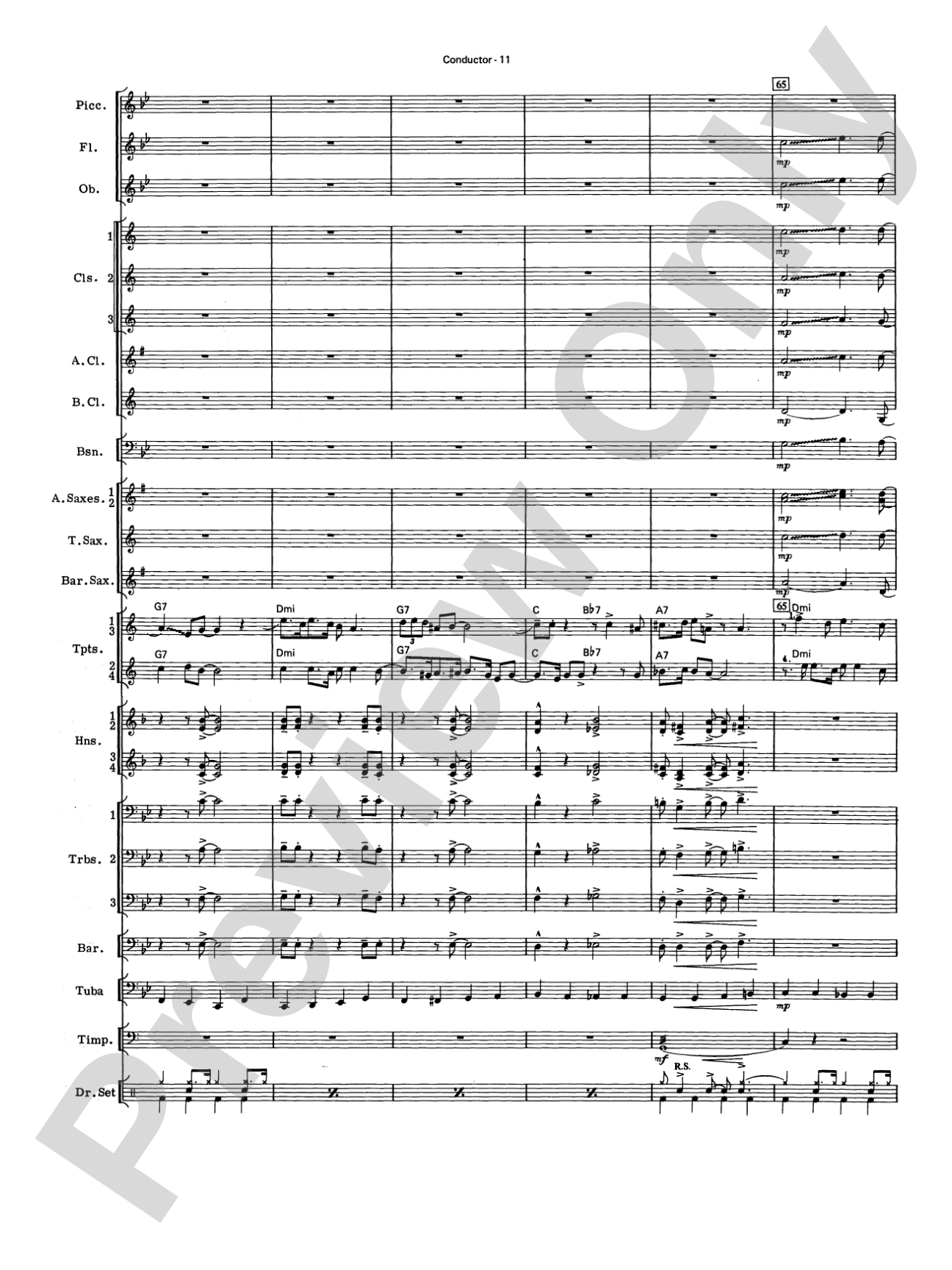 Four of a Kind: Concert Band Conductor Score & Parts