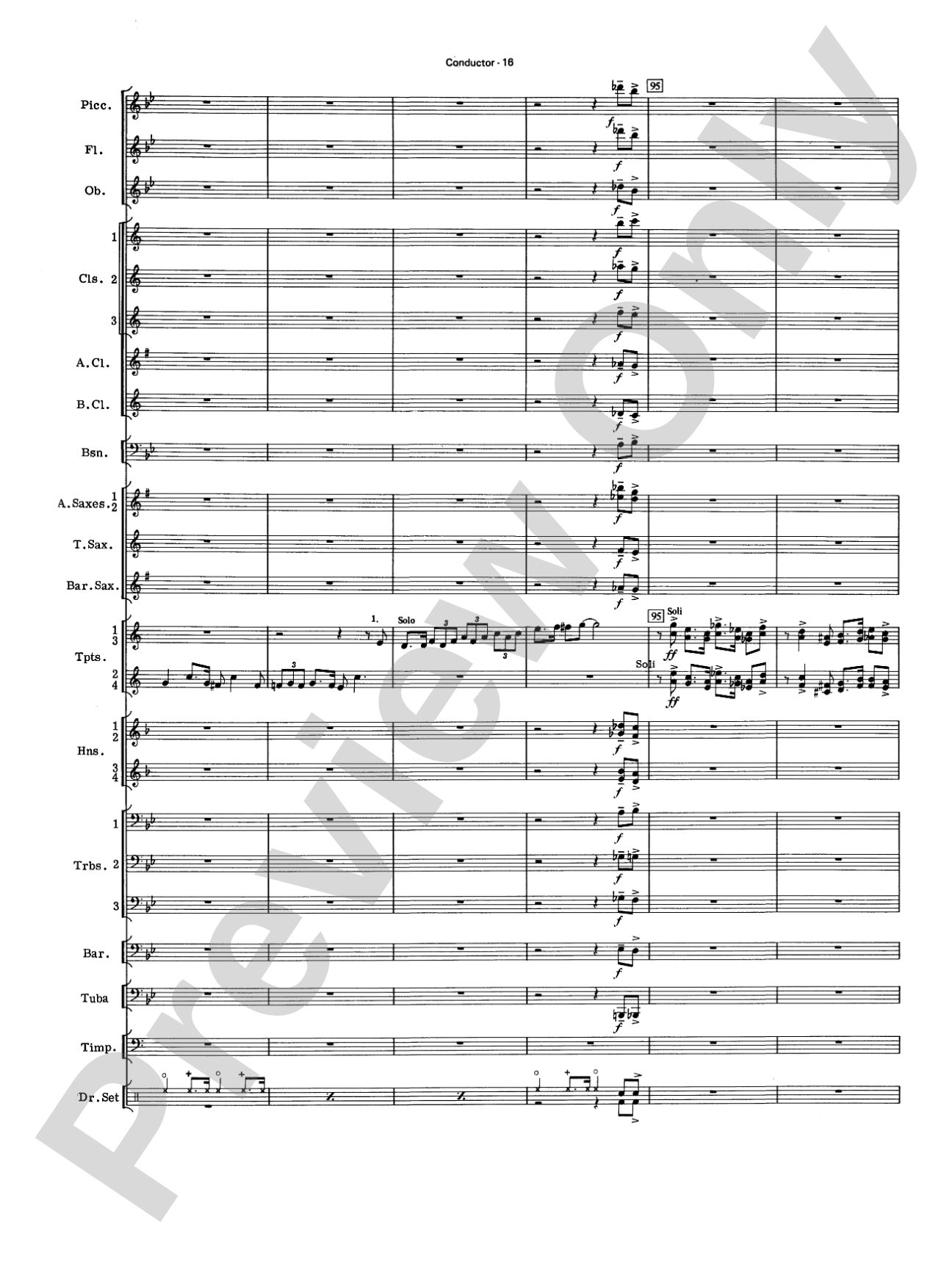 Four of a Kind: Concert Band Conductor Score & Parts