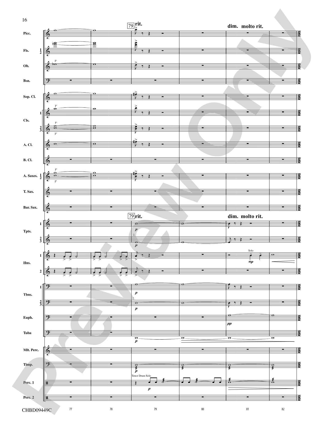 Psalm 46: Concert Band Conductor Score & Parts