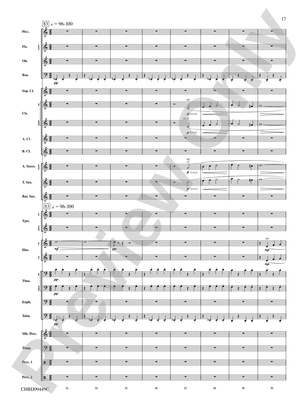 Psalm 46: Concert Band Conductor Score & Parts