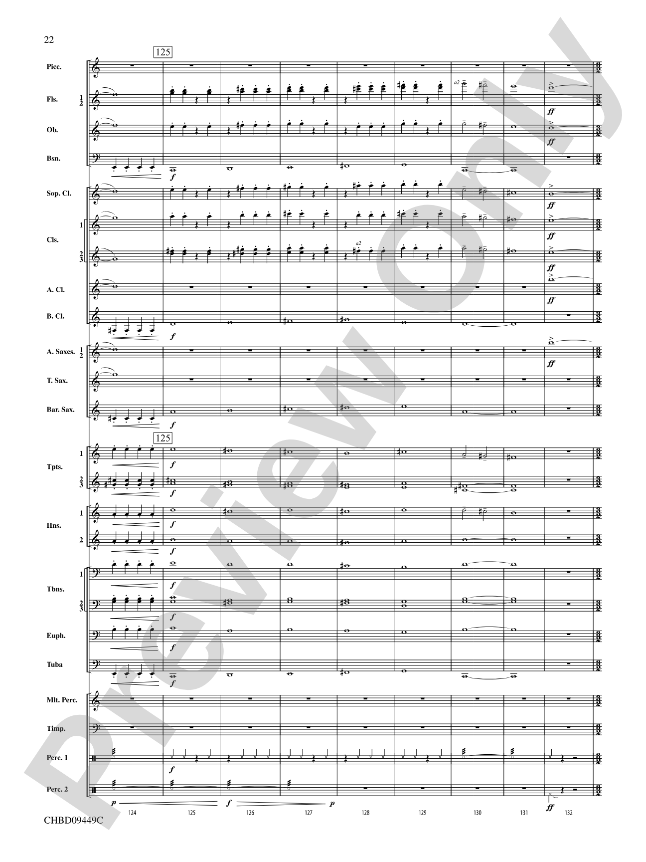 Psalm 46: Concert Band Conductor Score & Parts