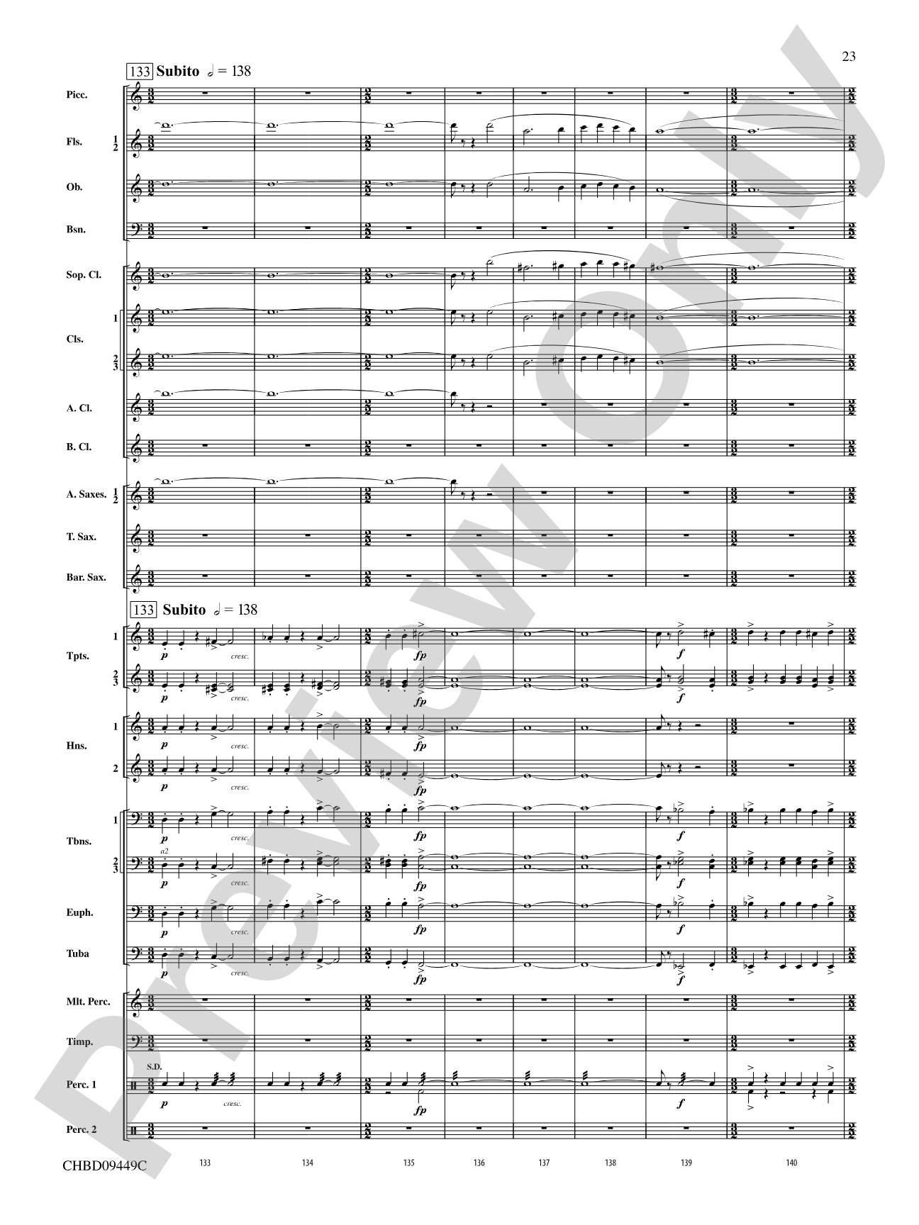 Psalm 46: Concert Band Conductor Score & Parts