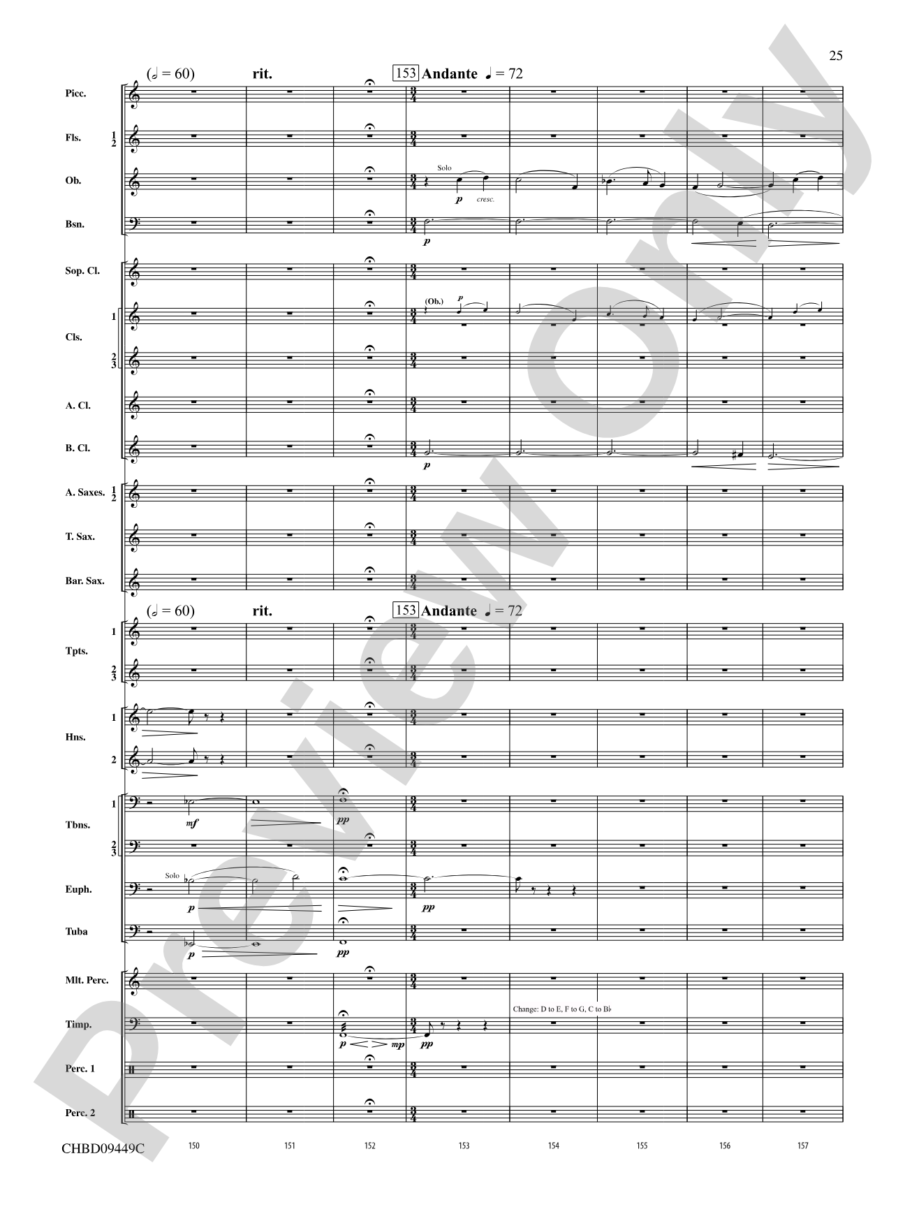 Psalm 46: Concert Band Conductor Score & Parts
