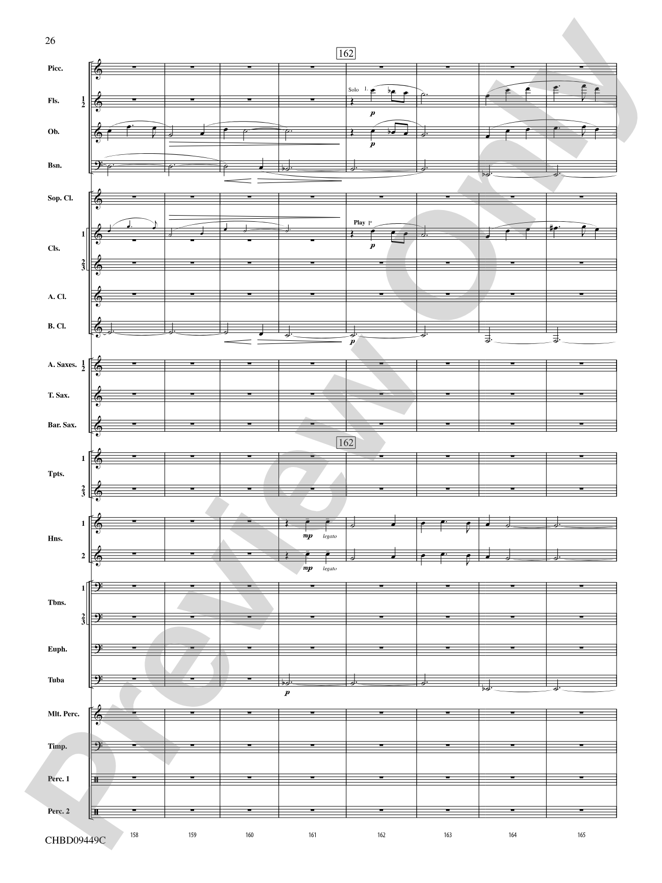 Psalm 46: Concert Band Conductor Score & Parts