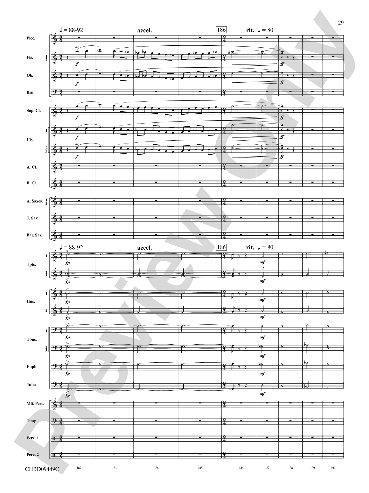 Psalm 46: Concert Band Conductor Score & Parts