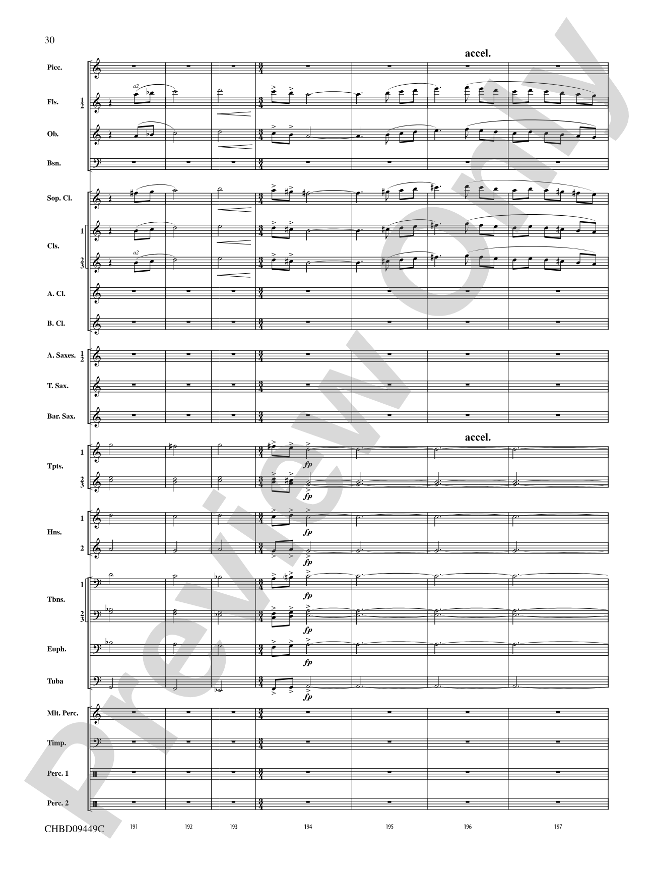 Psalm 46: Concert Band Conductor Score & Parts