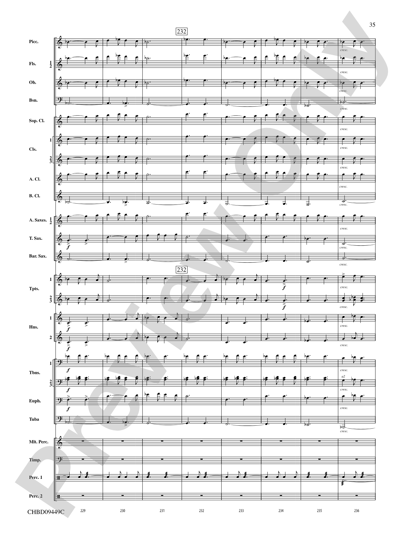 Psalm 46: Concert Band Conductor Score & Parts