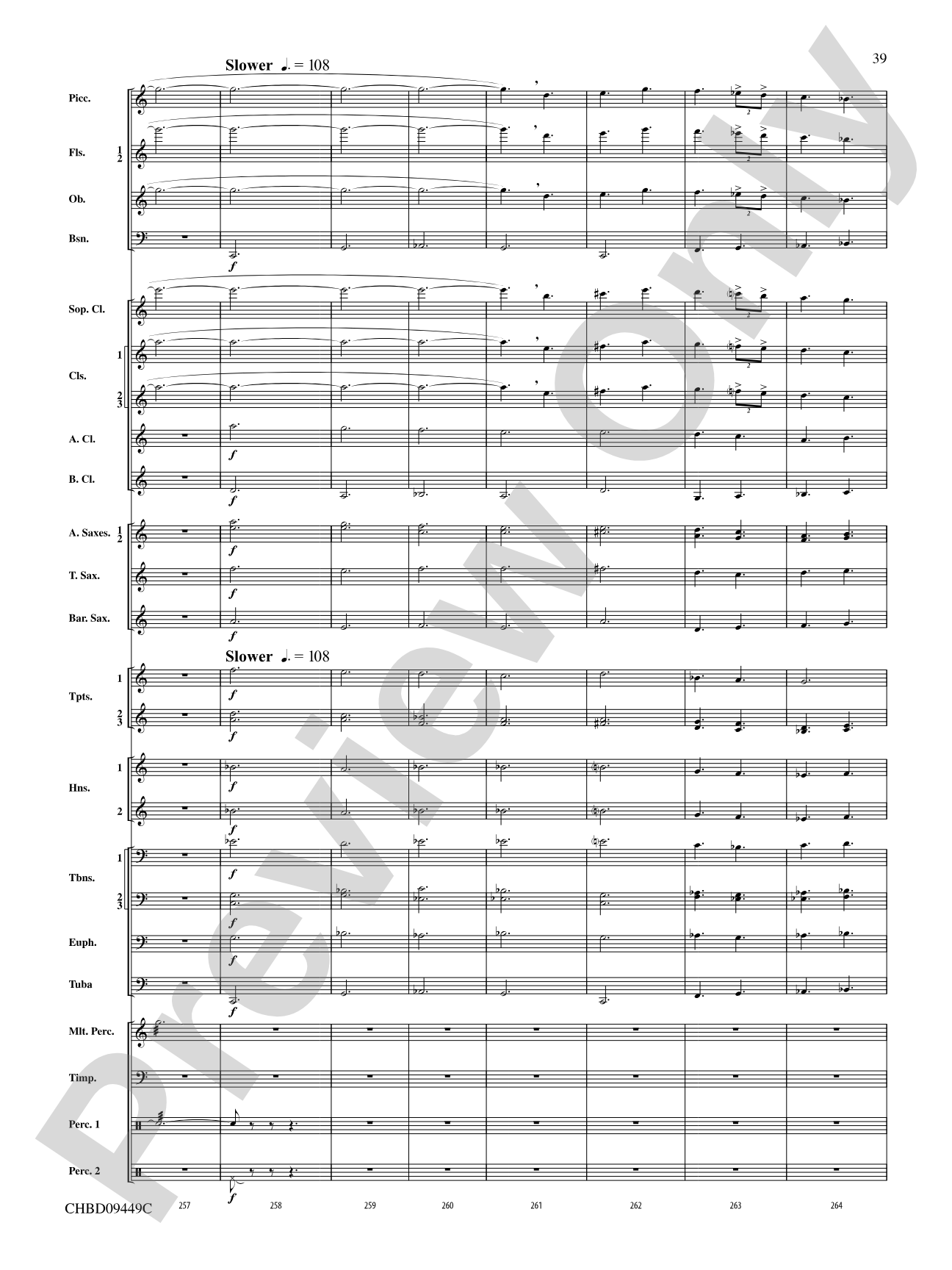 Psalm 46: Concert Band Conductor Score & Parts
