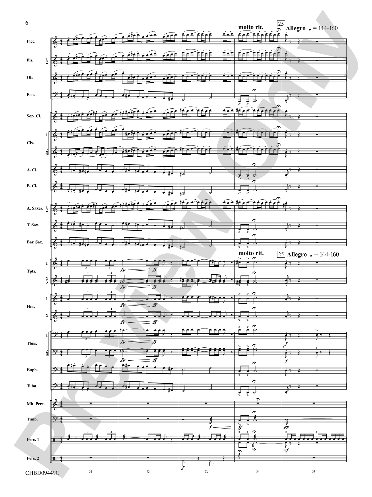 Psalm 46: Concert Band Conductor Score & Parts
