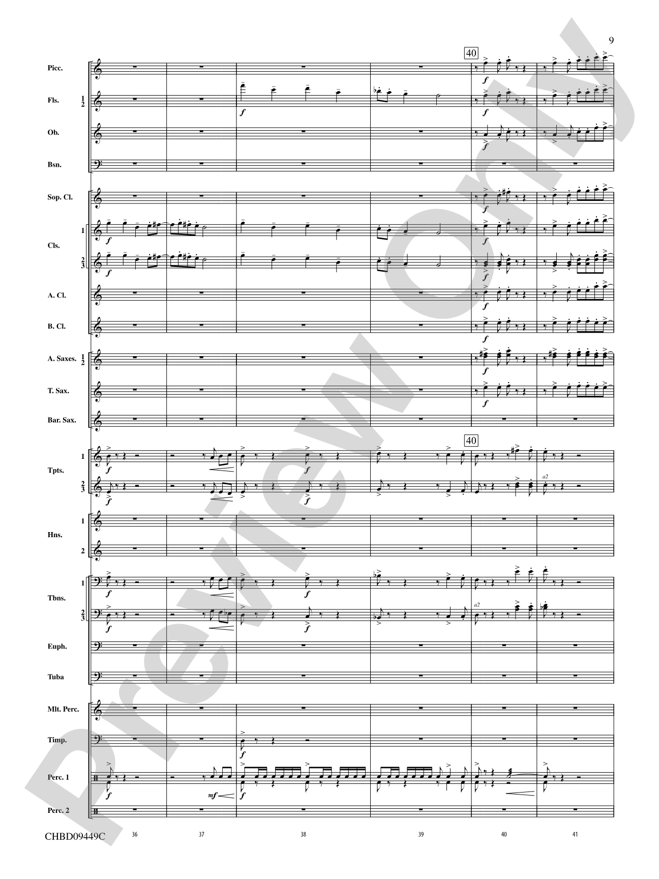 Psalm 46: Concert Band Conductor Score & Parts