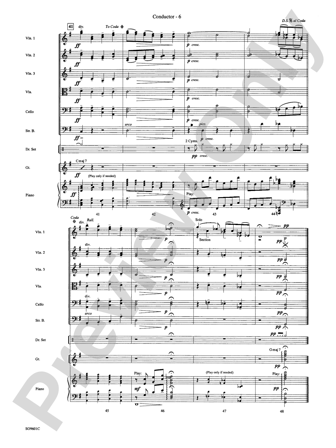 Have Yourself a Merry Little Christmas: String Orchestra Conductor Score & Parts