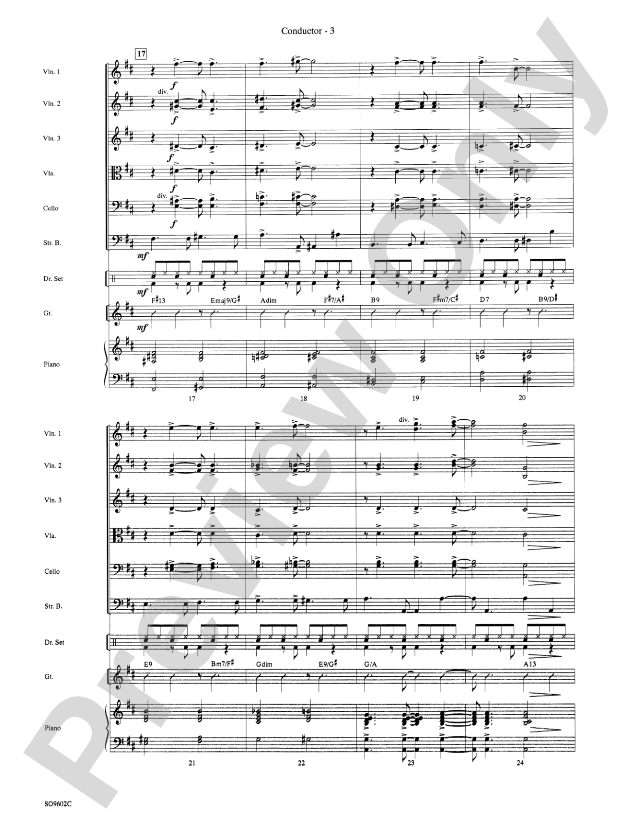 I Got Rhythm: String Orchestra Conductor Score & Parts