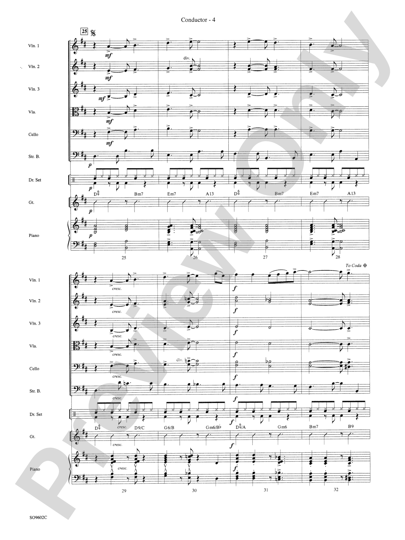 I Got Rhythm: String Orchestra Conductor Score & Parts