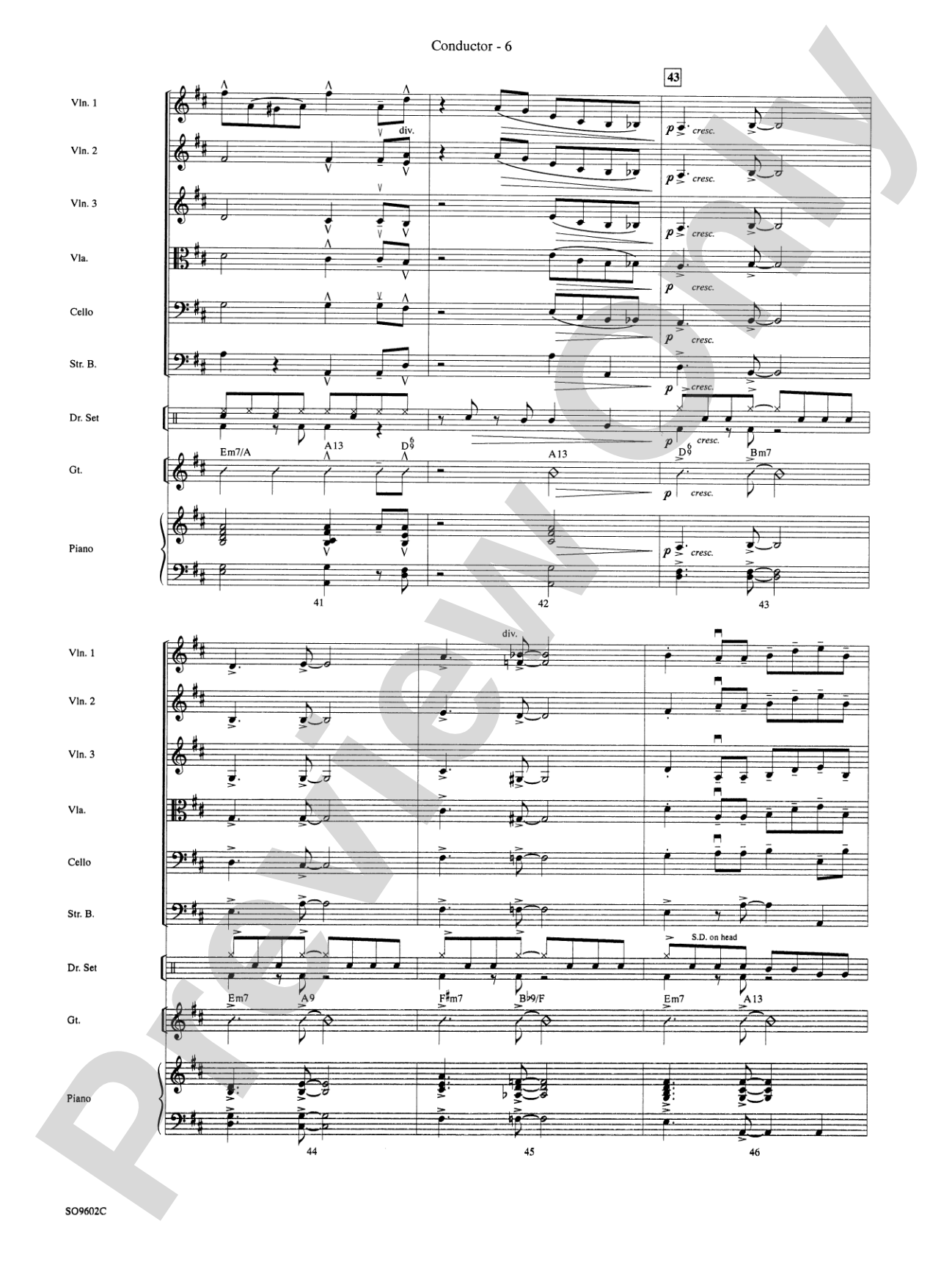 I Got Rhythm: String Orchestra Conductor Score & Parts