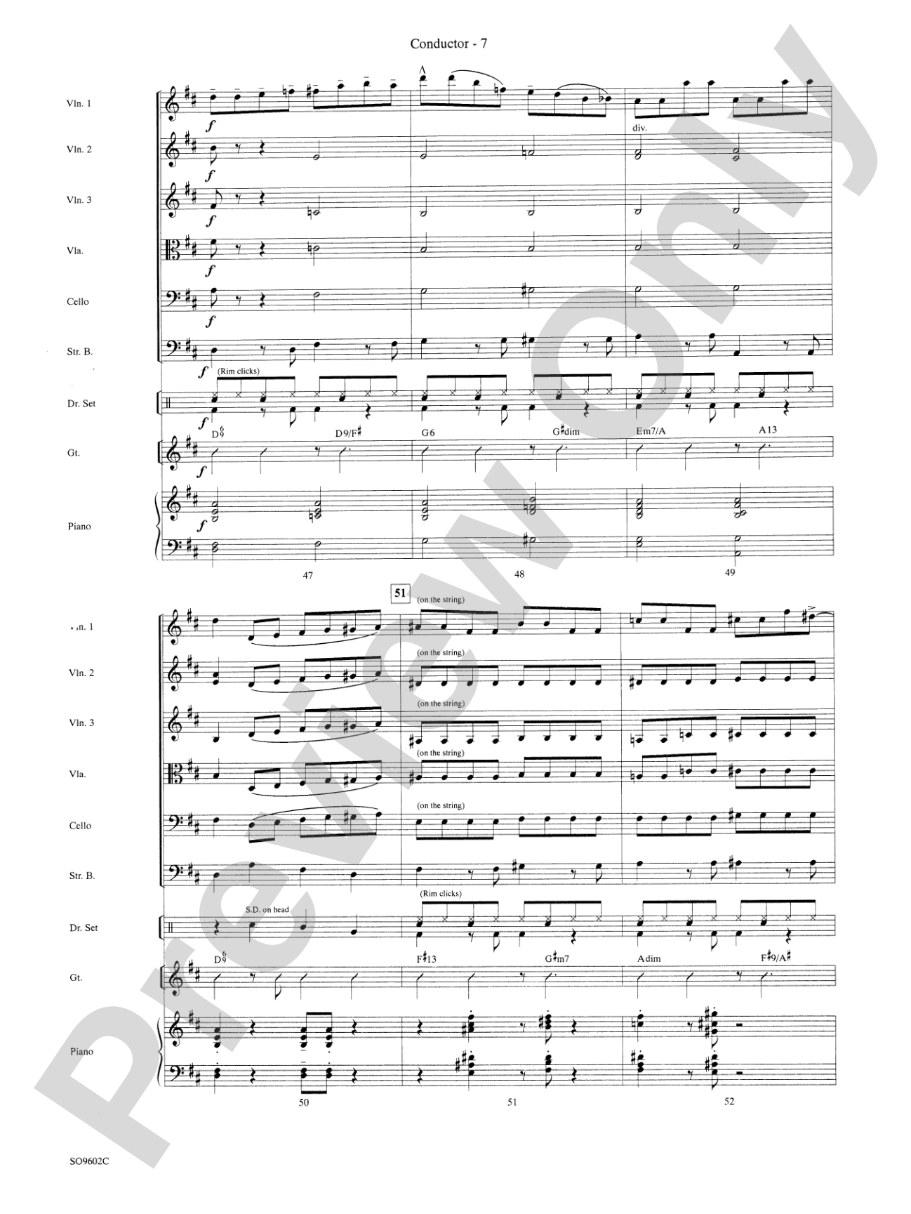 I Got Rhythm: String Orchestra Conductor Score & Parts