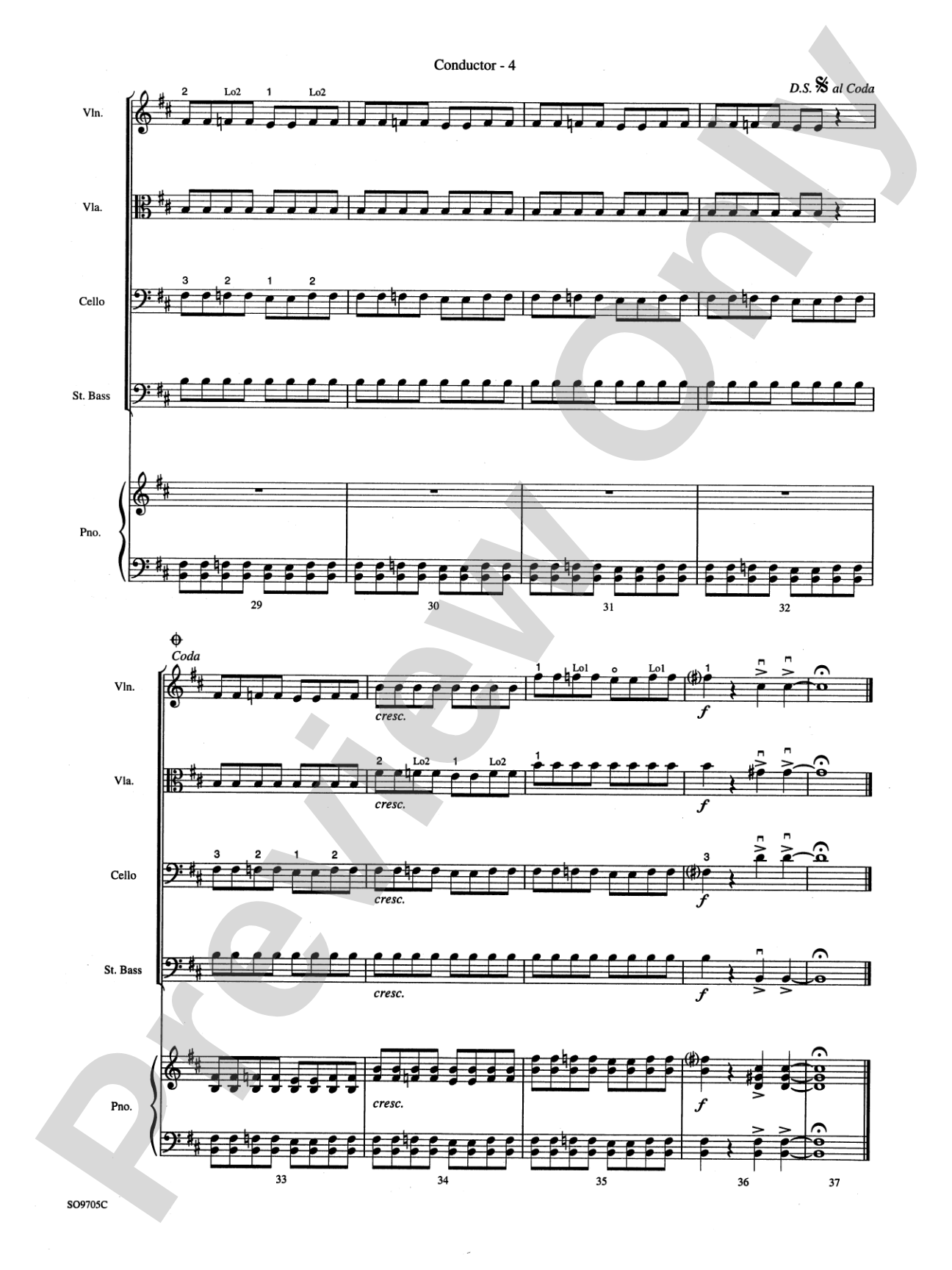 Batman Theme: String Orchestra Conductor Score & Parts