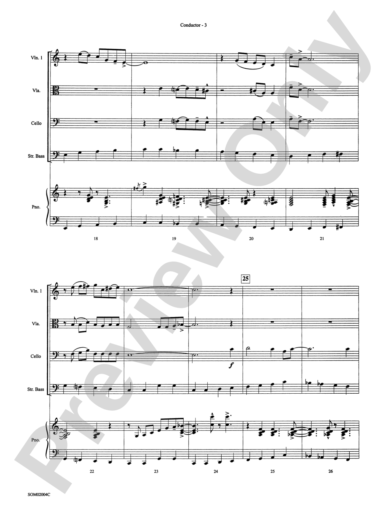Don't Get Around Much Anymore: String Orchestra Conductor Score & Parts
