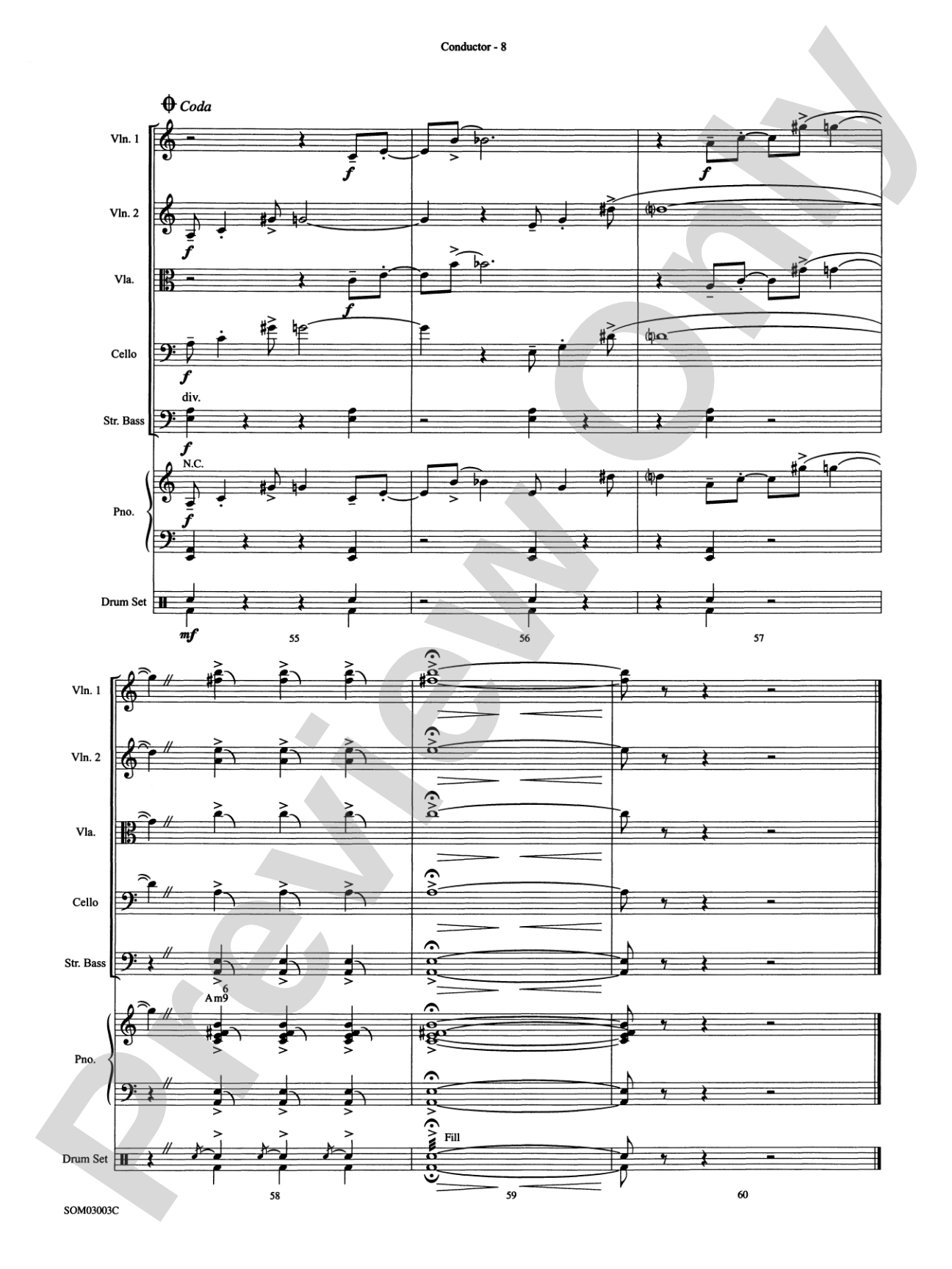 The James Bond Theme (from Die Another Day): String Orchestra Conductor Score & Parts