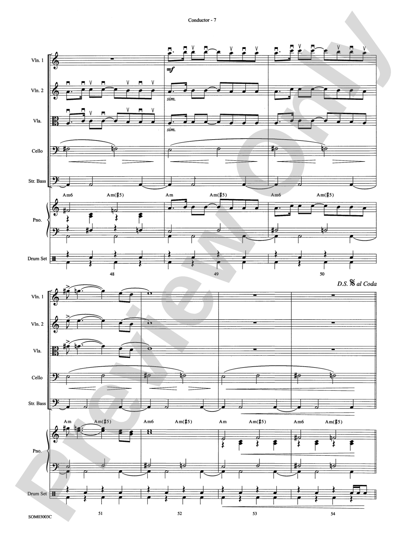 The James Bond Theme (from Die Another Day): String Orchestra Conductor Score & Parts