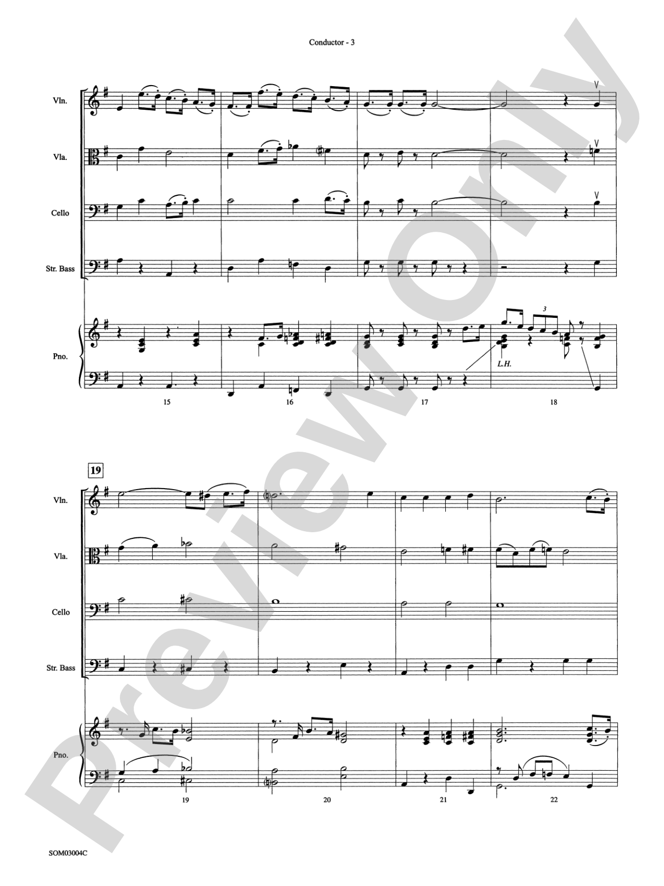 If I Only Had a Brain (from The Wizard of Oz): String Orchestra Conductor Score & Parts