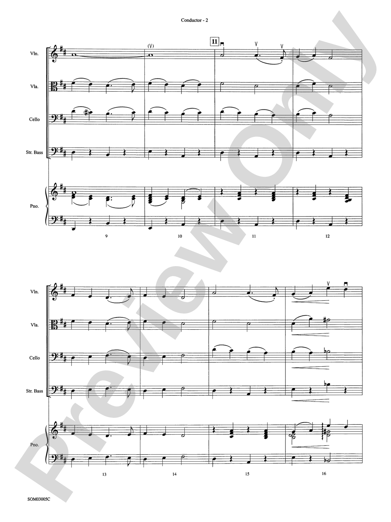 Ding Dong! The Witch Is Dead (from The Wizard of Oz): String Orchestra Conductor Score & Parts