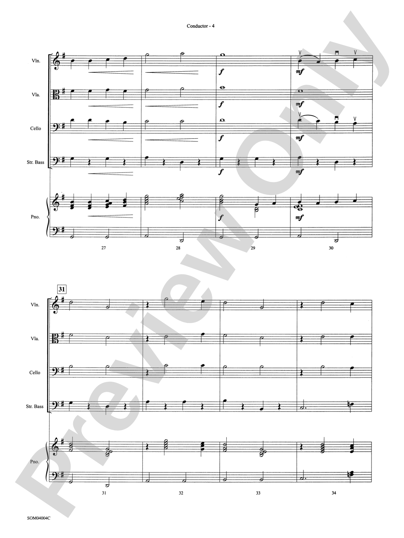 (Meet) The Flintstones: String Orchestra Conductor Score & Parts