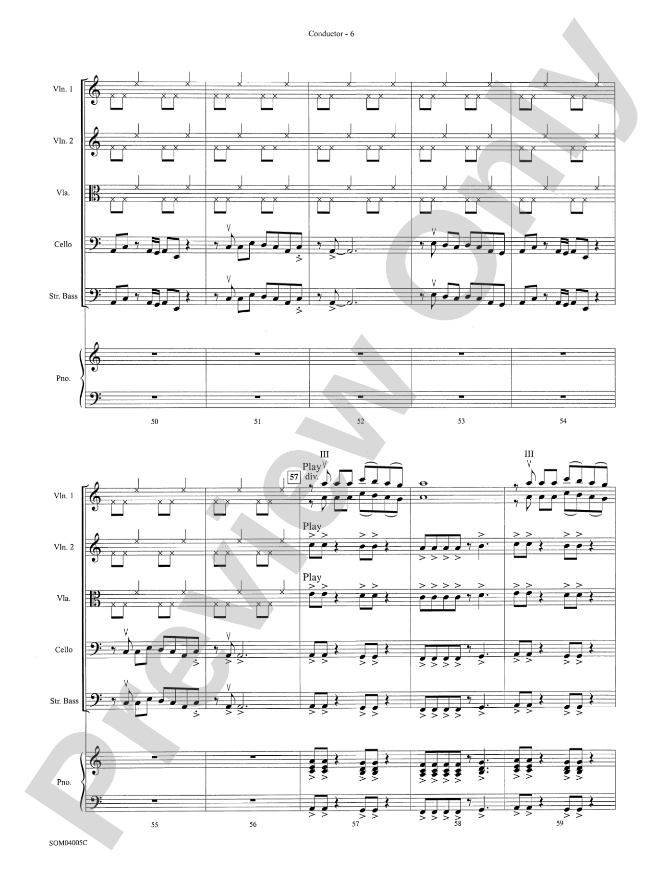 Stairway to Heaven: String Orchestra Conductor Score & Parts