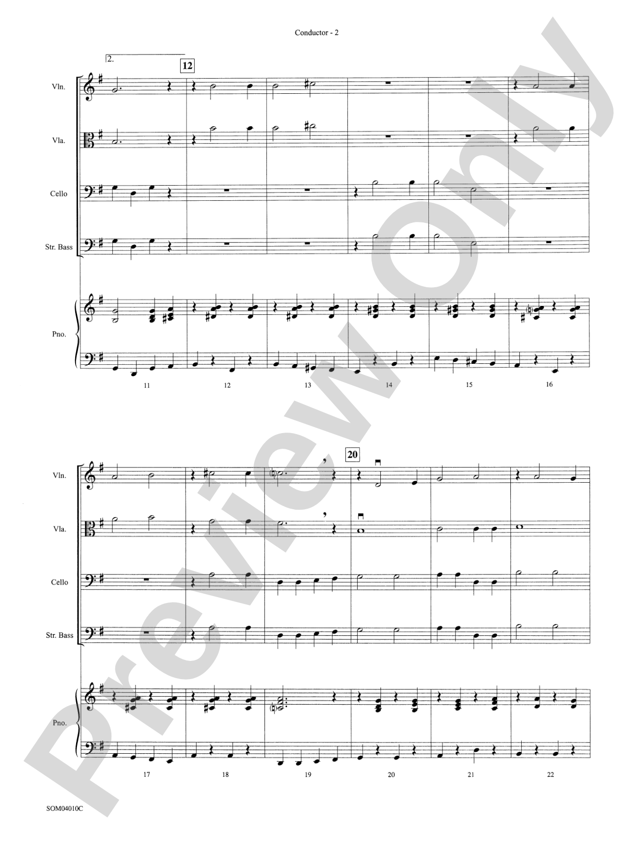 I Got Rhythm: String Orchestra Conductor Score & Parts