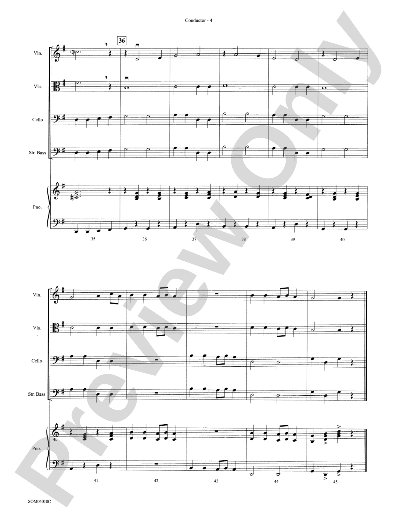 I Got Rhythm: String Orchestra Conductor Score & Parts