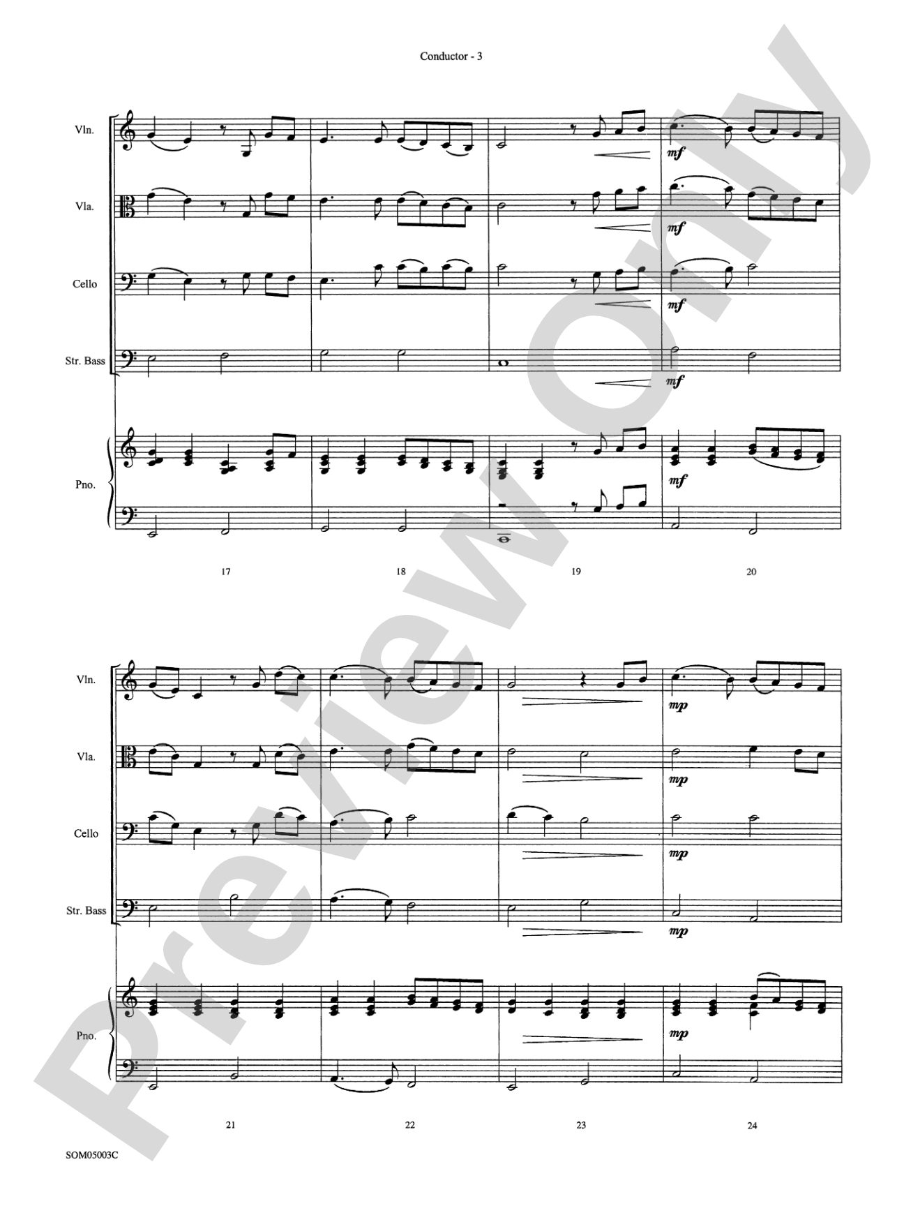 You Raise Me Up (as recorded by Josh Groban): String Orchestra Conductor Score & Parts