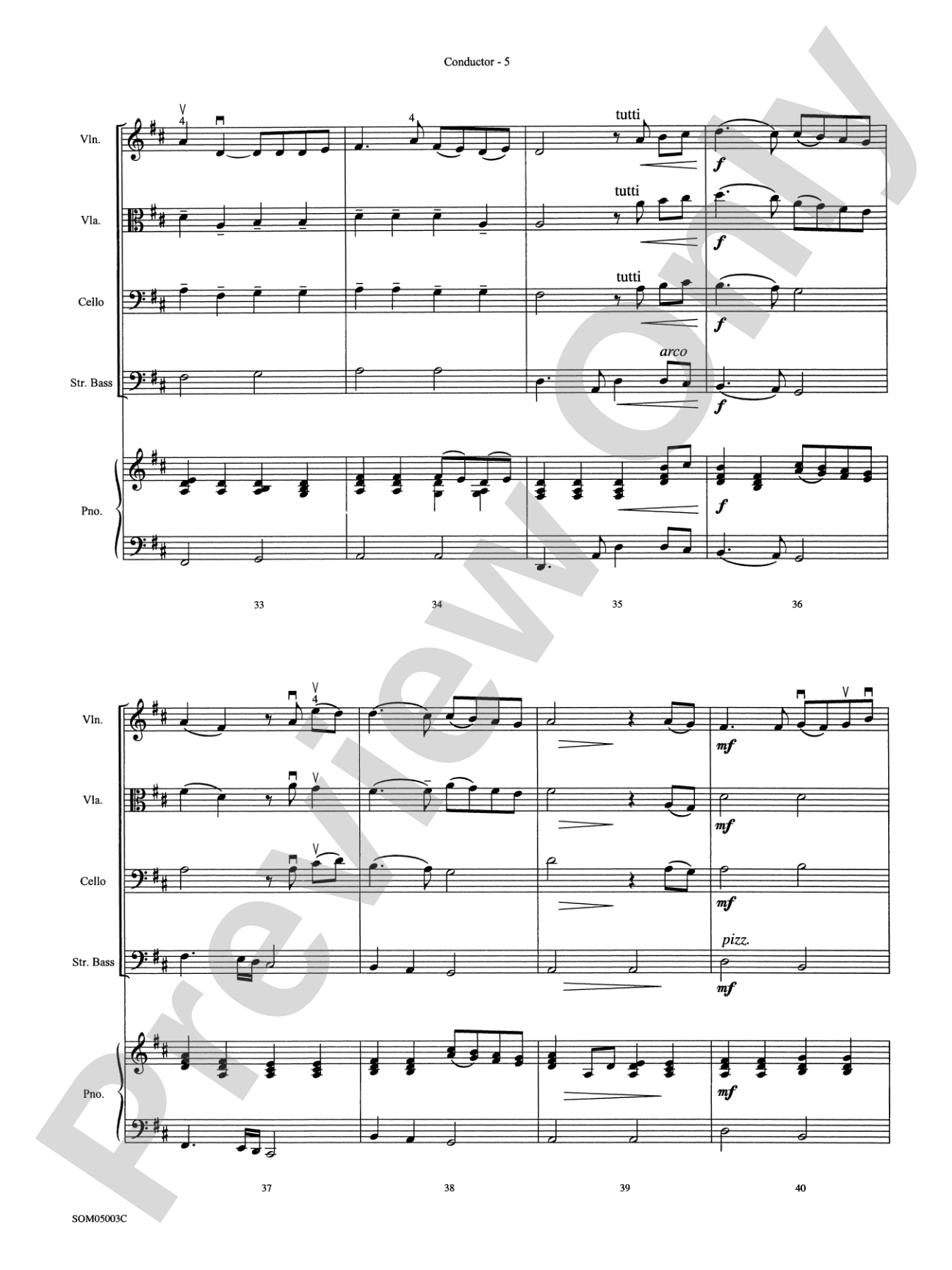 You Raise Me Up (as recorded by Josh Groban): String Orchestra Conductor Score & Parts