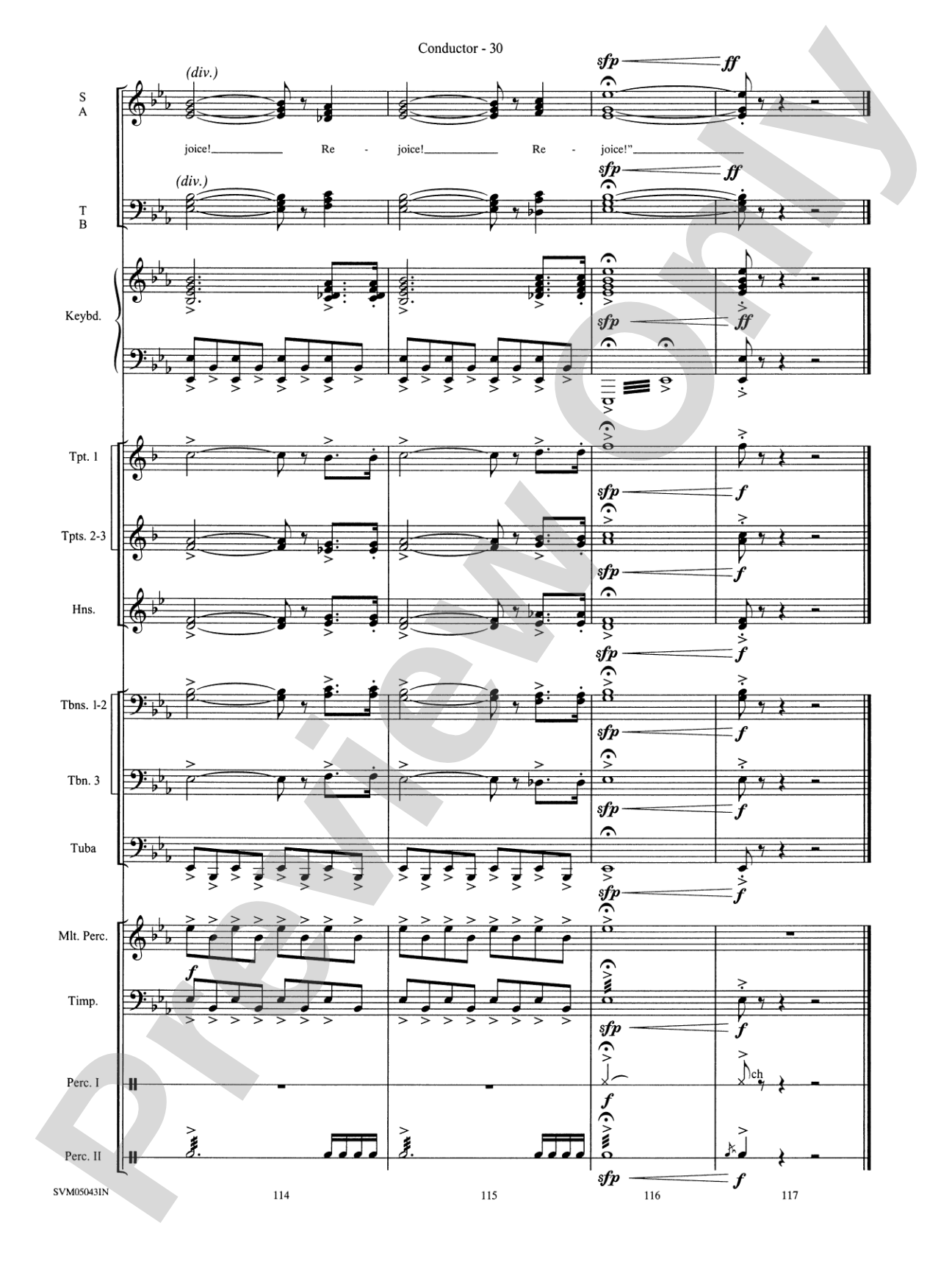 A Festival of Carols (A Medley): Choral Instrumental Parts