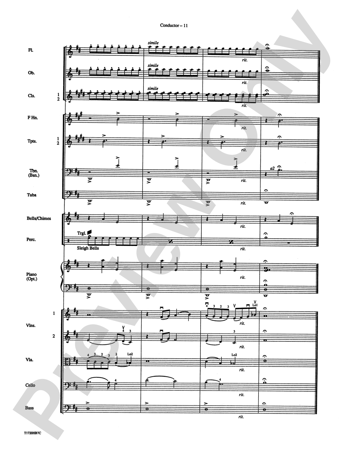 Have Yourself a Merry Little Christmas: Full Orchestra Conductor Score & Parts