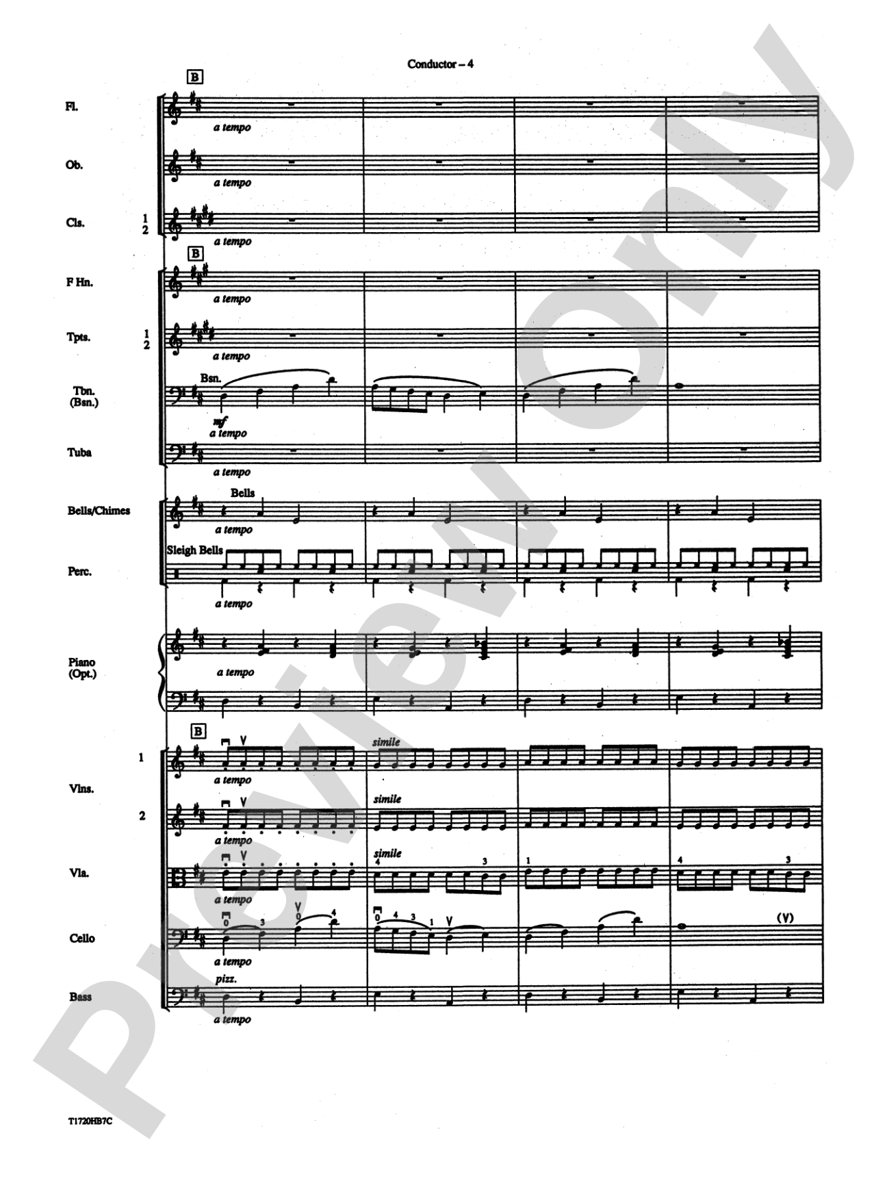 Have Yourself a Merry Little Christmas: Full Orchestra Conductor Score & Parts