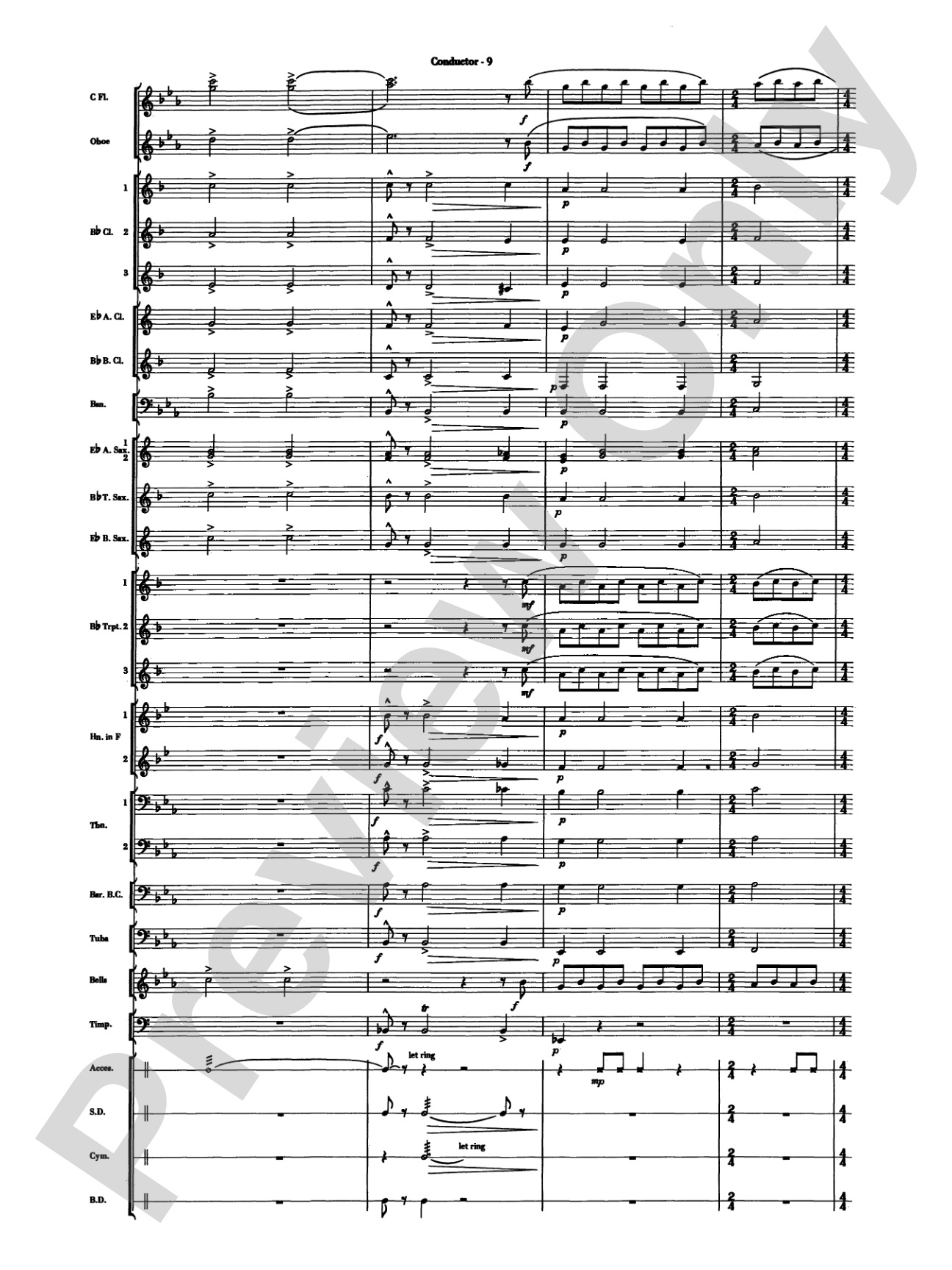 Over the Rainbow: Score