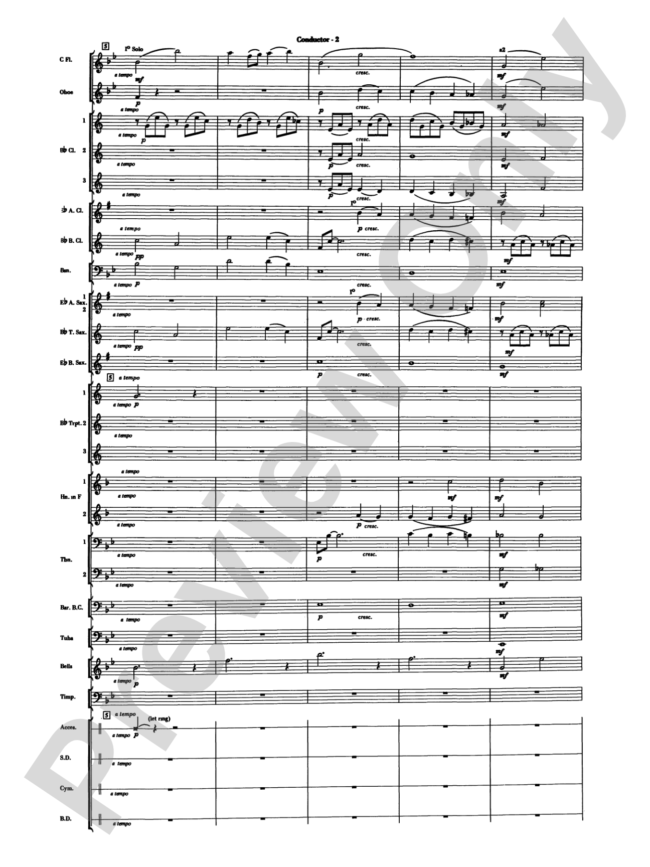 Over the Rainbow: Score