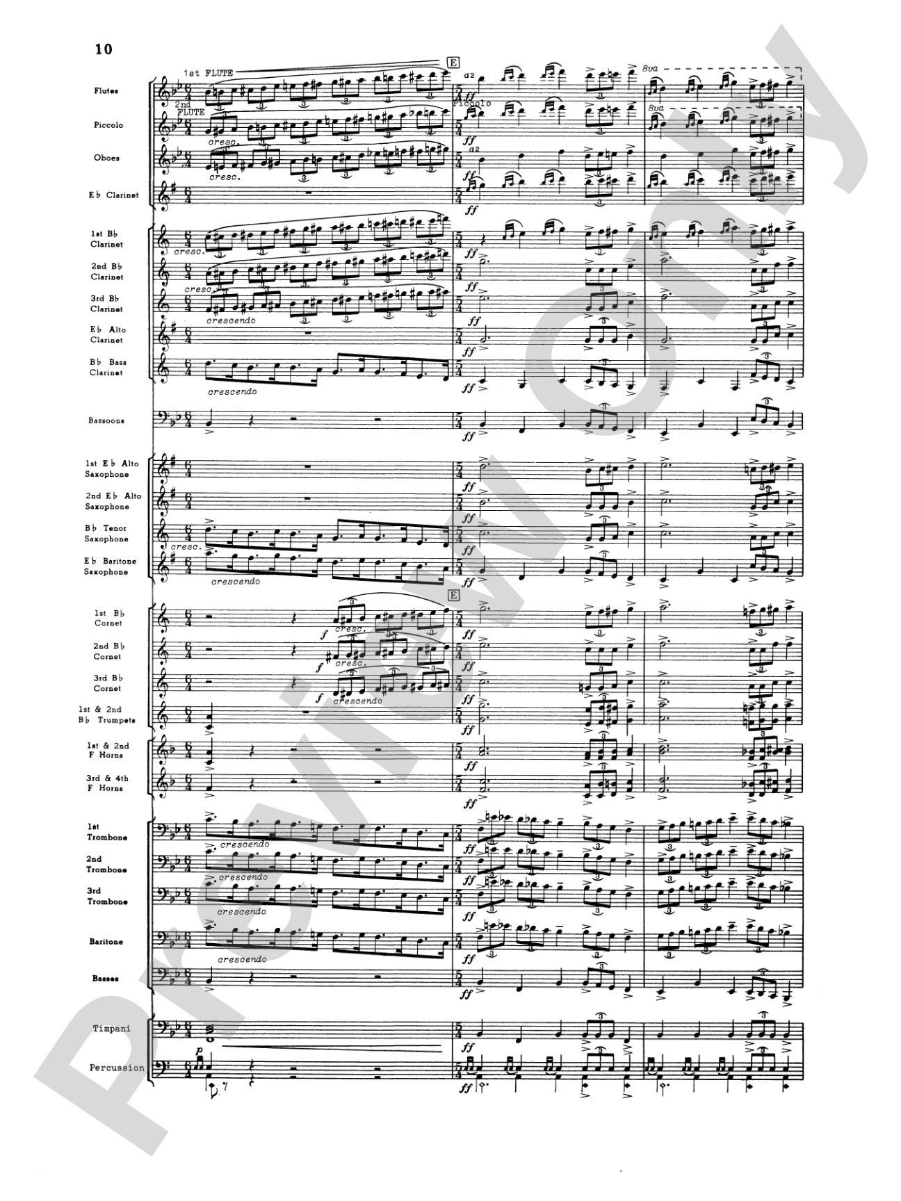 Third Suite (I. March, II. Waltz, III. Rondo): Concert Band Conductor Score & Parts