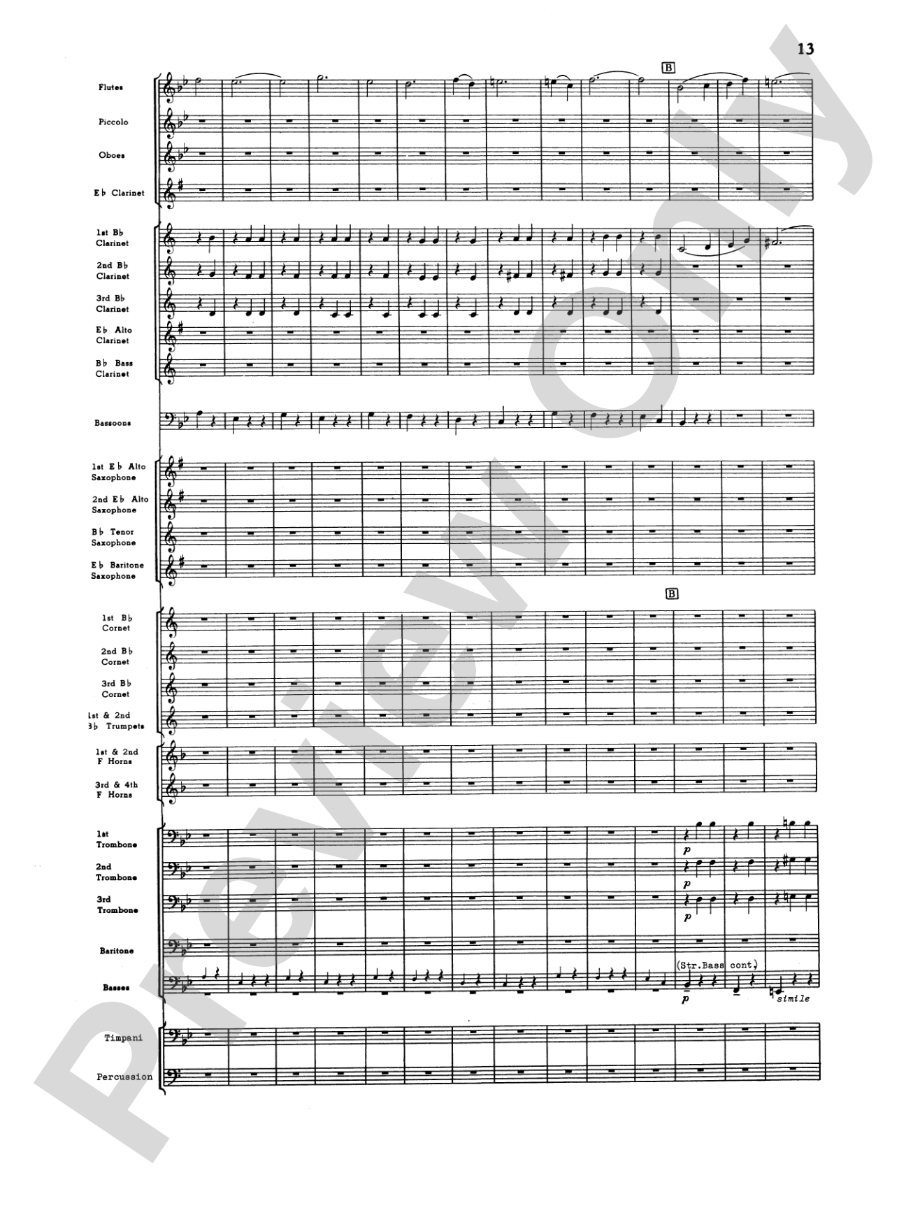 Third Suite (I. March, II. Waltz, III. Rondo): Concert Band Conductor Score & Parts