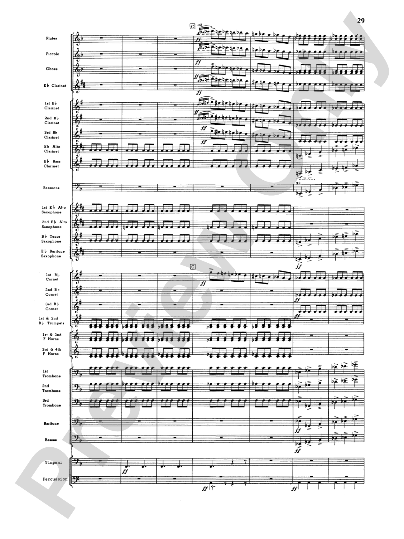 Third Suite (I. March, II. Waltz, III. Rondo): Concert Band Conductor Score & Parts