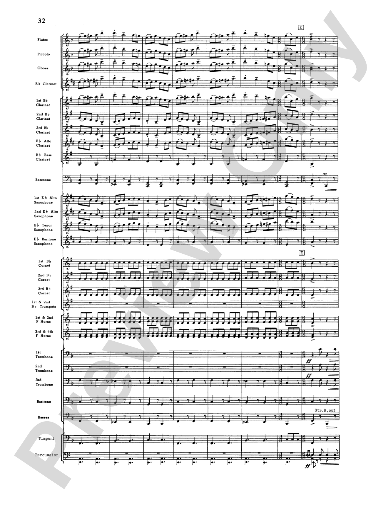 Third Suite (I. March, II. Waltz, III. Rondo): Concert Band Conductor Score & Parts