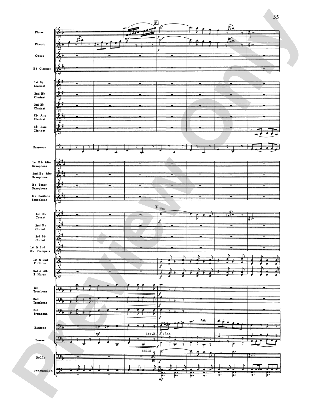 Third Suite (I. March, II. Waltz, III. Rondo): Concert Band Conductor Score & Parts