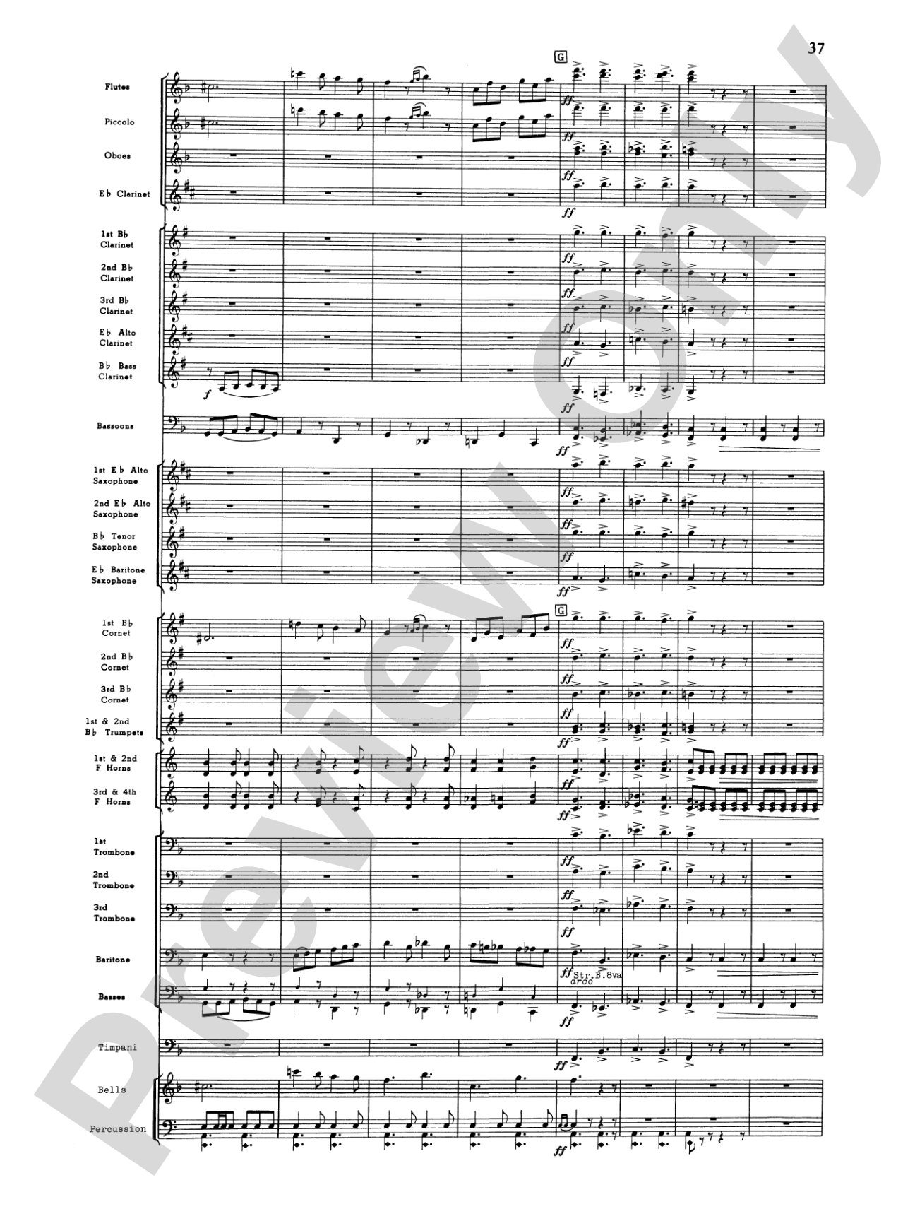 Third Suite (I. March, II. Waltz, III. Rondo): Concert Band Conductor Score & Parts